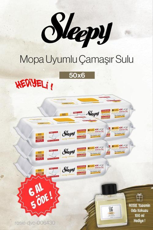50'li Arap Sabun Mopa Uyumlu 6 AL 5 ÖDE, Rosie Yasemin Oda Kokusu
