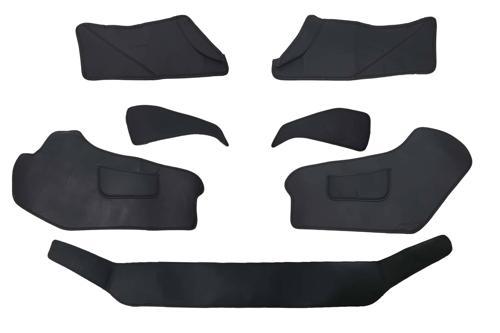 Tesla Model Y Ön Arka Koltuk Ayak Koruma Pedi 7 Parça 