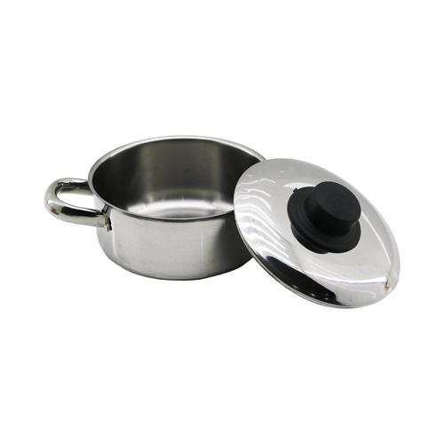 14CM METAL KAPAK MİNİ ÇELİK TENCERE (5365)