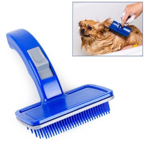 Kendini Temizleyen Kedi Köpek Tüy Bakım Tarağı Tüy Alıcı Tarak (5365)