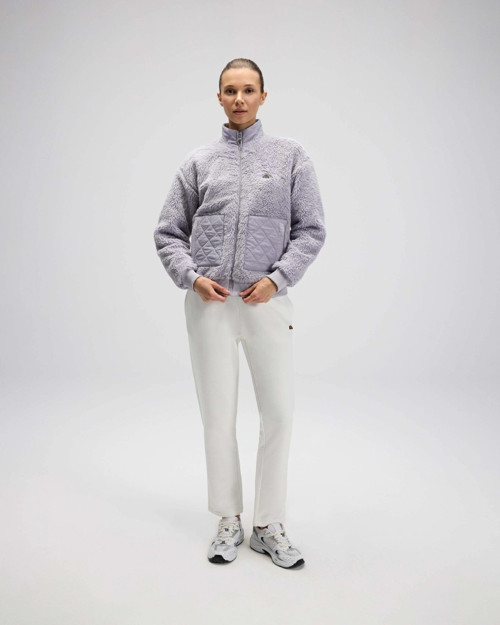 EF525 Fleece Kadın Lila Polar Mont