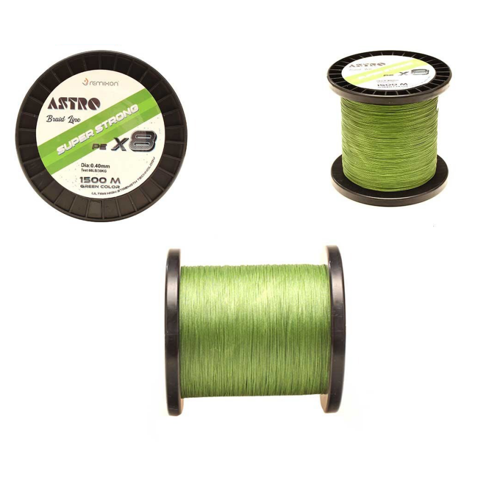 REMIXON ASTRO 8X 1500M, GREEN İP MİSİNA Standart-0,35MM
