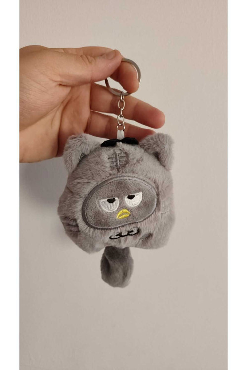 Peluş Kuyruklu Anahtarlık Çanta Aksesuar
