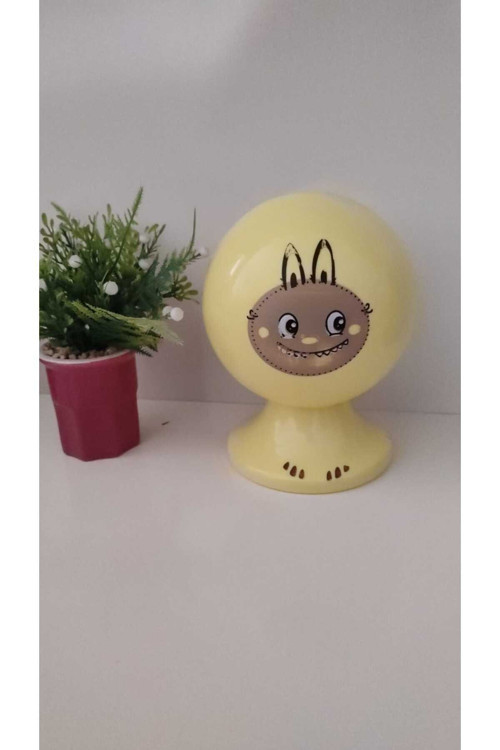 Labubu Kumbara Sarı Renk
