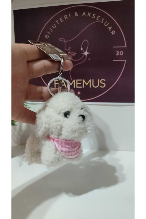Lüsk Kaliteli Kıvırcık Köpek Peluş 10 Cm