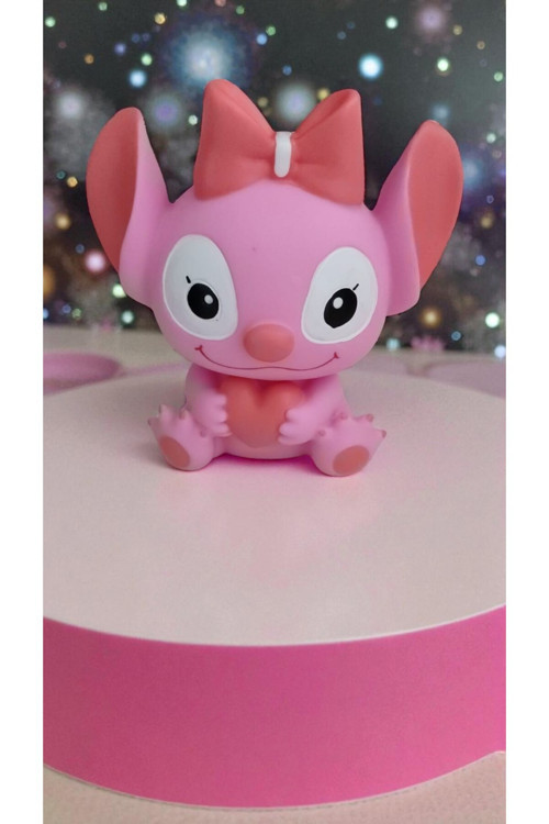 Stitch Alttan Açılabilir Kumbara 17 Cm Boyutu