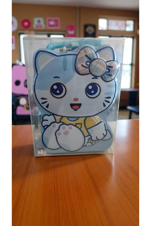 *Hello Kitty Metal Kiltli Kumbara Boyut:18*13Cm