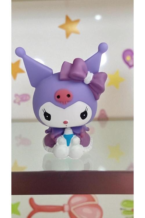 Kuromi Alttan Açılabilir Kumbara 17 Cm Boyutu