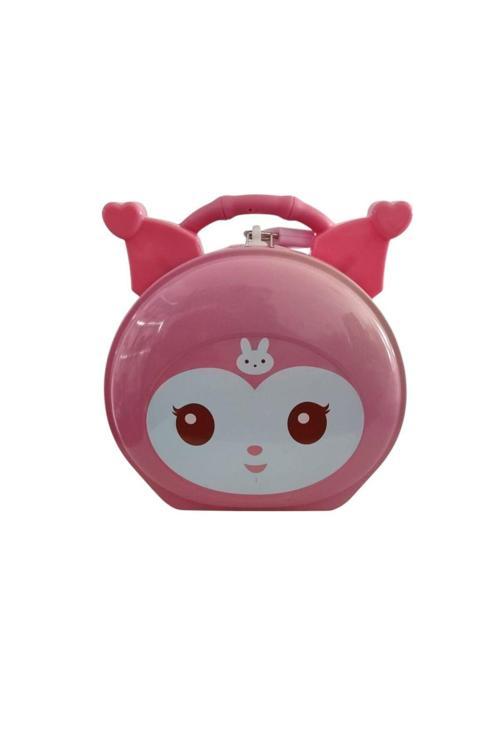 Kuromi Kilitli Kumbara Hediye Ve Doğum Günü Aksesuarı Pembe