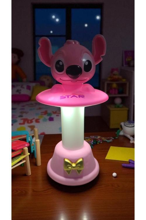 Stitch Kafa Sallayan Gece Lambası Boyut: 18 Cm
