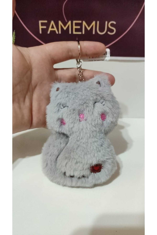 Sevimli Peluş Ayıcık Anahtarlık Boyut 13 Cm