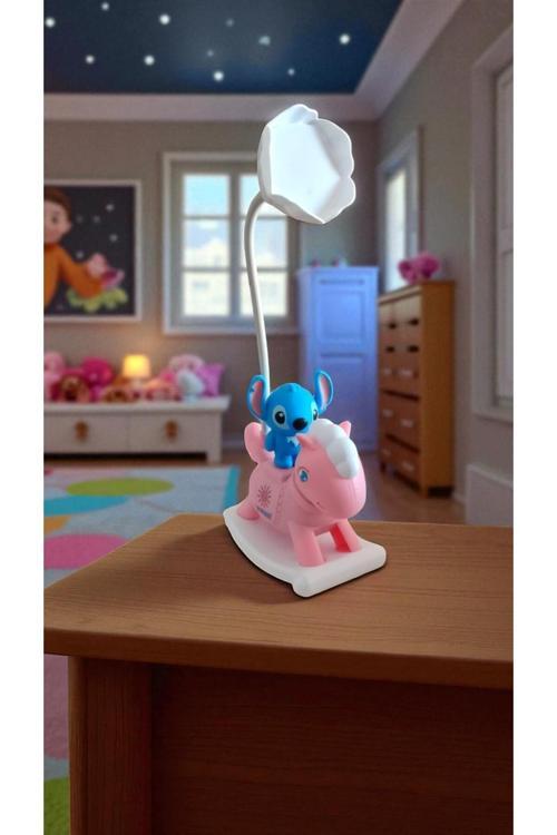 Stich Fiğürlü Masa Üzeri Gece Lambası