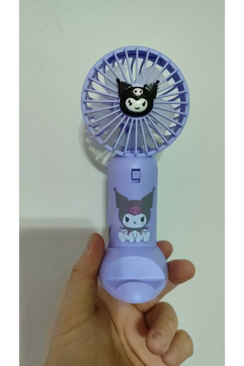 Kuromi Yüksek Üfleme Telefon Tutucu El Fanı