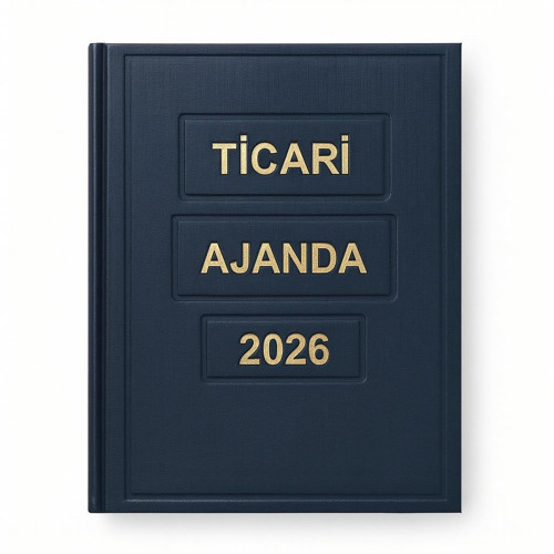 2026 Ticari Kasa Ajandası 17X24 cm