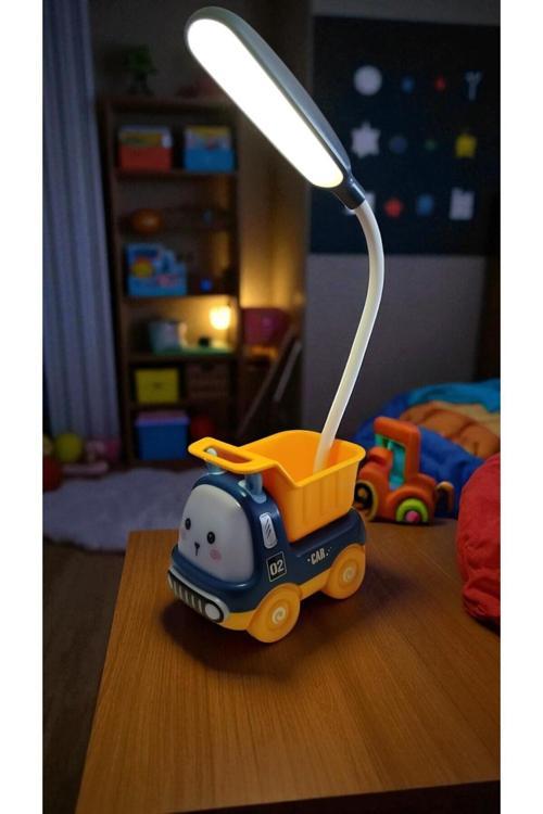 Kamyon Şeklinde Masa Üzeri Çok Şık Tekerlek Hareket Etmez Boyutu 25*9 Cm