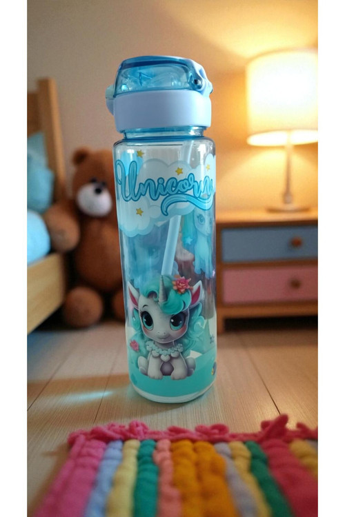 Unicorn 800 Ml İpsiz Çanta Yanı Kaliteli Suluk Matara