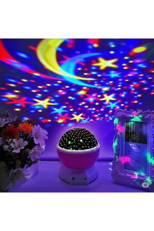 Starmaster Dönen Model Gece Çocuk Odanızı Şekillendirin