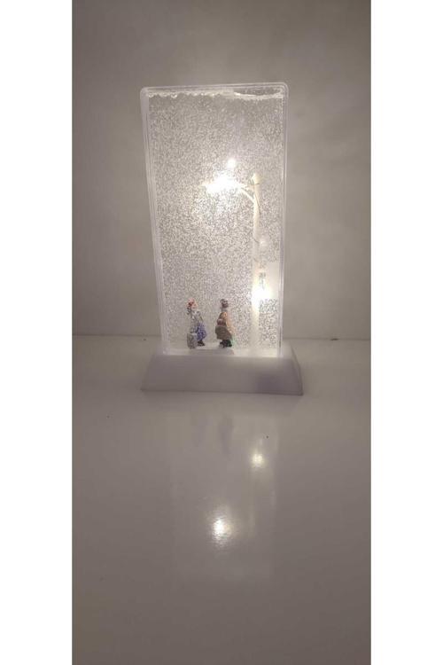 Sokak Lambalı Işıklı Kar Küresi