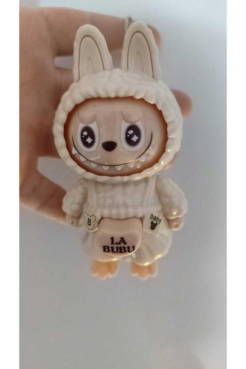 Dönen Yüz Labubu Anahtarlık 13Cm Boyut