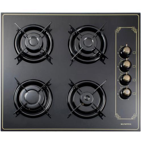 Rustik Siyah Cam Ankastre Ocak KO-40 TAHDF