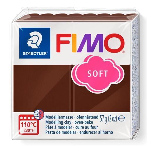 Fimo Soft Polimer Kil 75 Chocolate