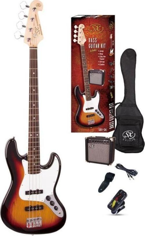 SB1-SK-3TS Bas Gitar Seti
