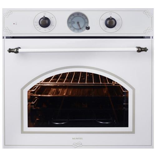 Rustik Beyaz Cam Ankastre Fırın B66-SF2(AT)(4PRO)