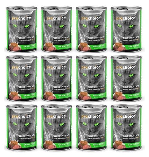 Kedi Konservesi Ezme Biftekli 400 Gr. X 12 Adet