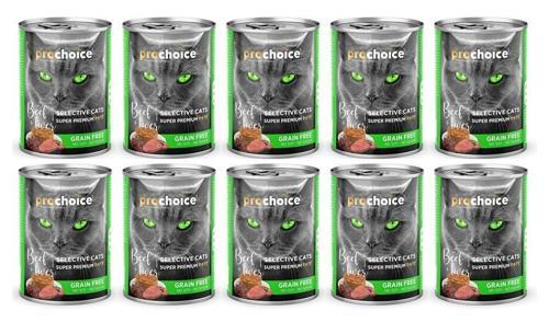 Selective Biftek Ve Cigerli Kiyilmis Yetiskin Kedi Konservesi 400 Gr*10 ADET