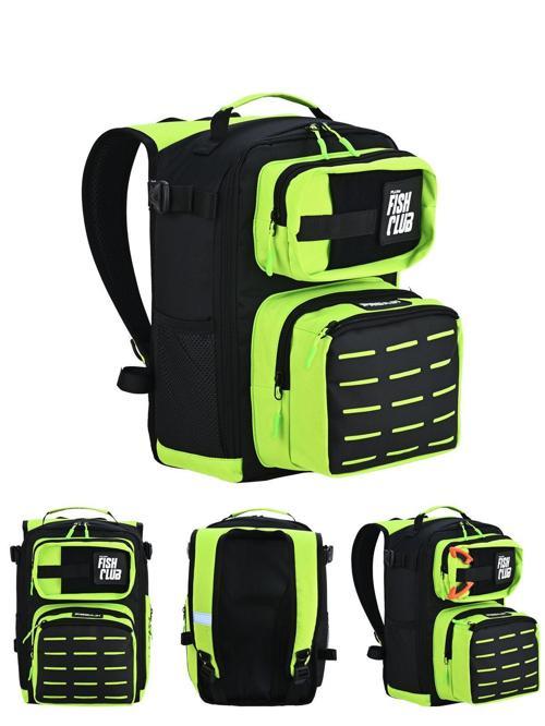 ProAji Back Pack Black Lime Balıkçı Sırt Çantası - Limitli Üretim