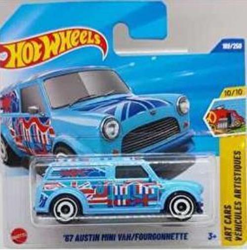 Tekli Arabalar '67 Austin Mini Van / Fourgonnette JBB68 (Art Cars)