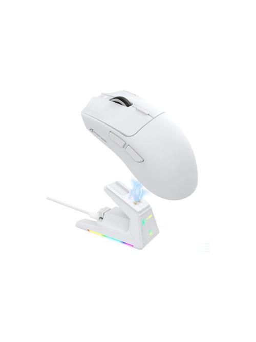 Attack Shark X1 Dokunmatik Yüzeyli Rgb Şarj Istasyonu PAW3395PRO Sensörlü Üç Modlu Oyun Faresi