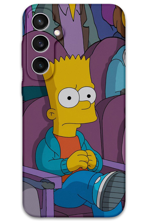 Galaxy S24 Plus Uyumlu Çizgi Film Desenli Telefon Kılıfı + Ekran Koruyucu - 5821