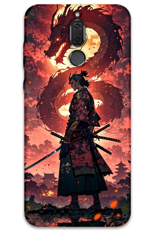 Huawei Mate 10 Lite Uyumlu Anime Desenli Telefon Kılıfı + Ekran Koruyucu - 5751