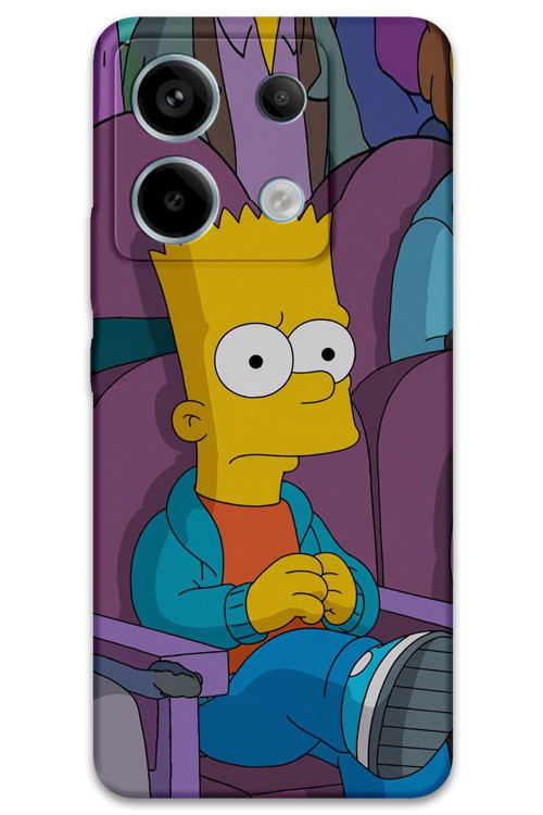 Xiaomi Redmi Note 13 Pro 4G Uyumlu Çizgi Film Desenli Telefon Kılıfı + Ekran Koruyucu - 5821