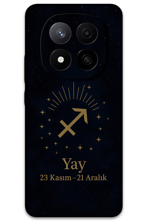 Xiaomi Redmi Note 14 Pro 4G Uyumlu Yay Burcu Desenli Telefon Kılıfı + Ekran Koruyucu - 5776