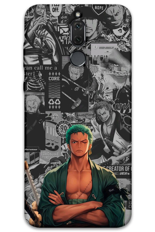 Huawei Mate 10 Lite Uyumlu Anime Desenli Telefon Kılıfı + Ekran Koruyucu - 5756
