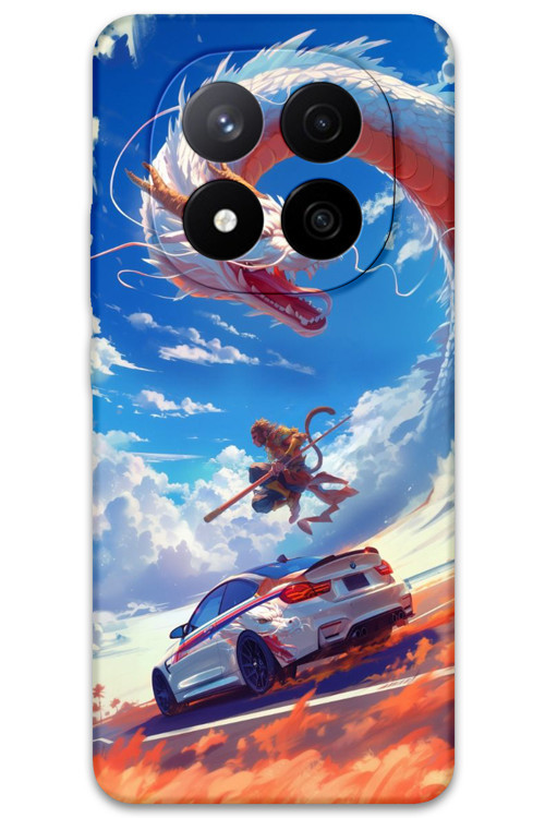 Xiaomi Redmi Note 14 Pro 5G Uyumlu Araba Desenli Telefon Kılıfı + Ekran Koruyucu - 5764