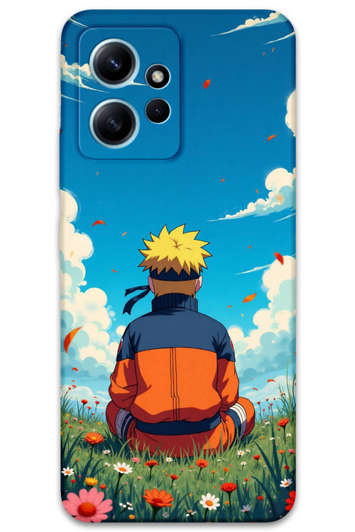 Xiaomi Redmi Note 12 4G Uyumlu Anime Desenli Telefon Kılıfı + Ekran Koruyucu - 5747