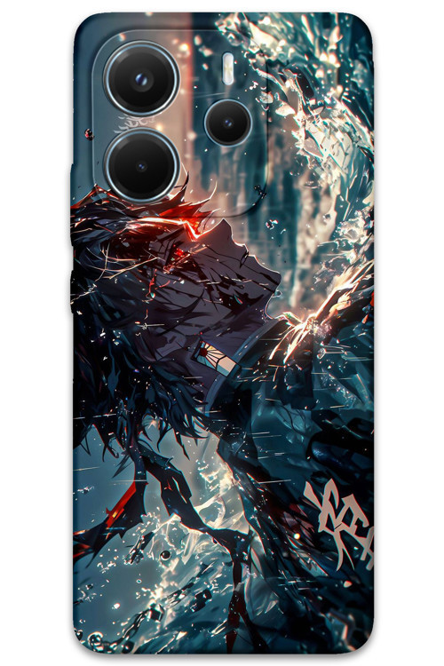 Xiaomi Redmi Note 14 5G Uyumlu Anime Desenli Telefon Kılıfı + Ekran Koruyucu - 5749