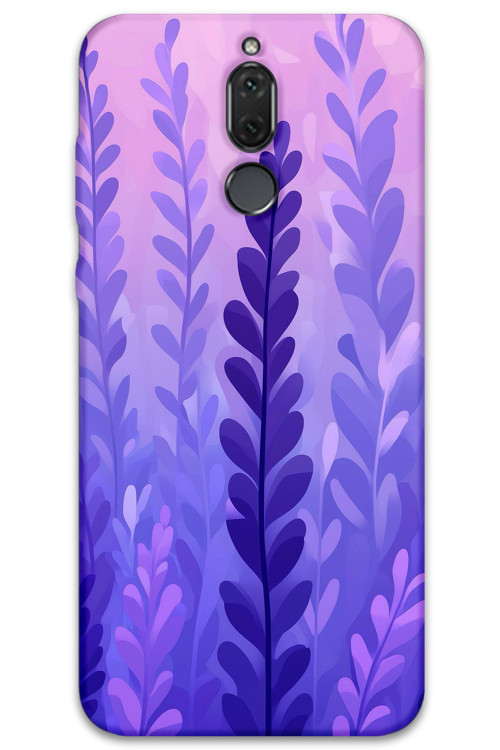 Huawei Mate 10 Lite Uyumlu Çiçek Desenli Telefon Kılıfı + Ekran Koruyucu - 5798
