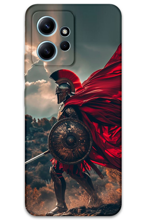 Xiaomi Redmi Note 12 4G Uyumlu Retro Desenli Telefon Kılıfı + Ekran Koruyucu - 5834