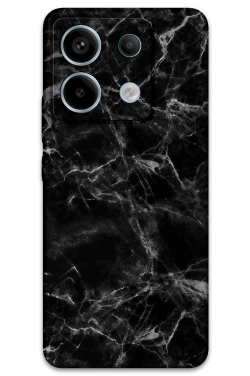 Xiaomi Redmi Note 13 Pro 5G Uyumlu Mermer Desenli Telefon Kılıfı + Ekran Koruyucu - 5815