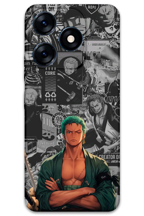 Tecno Spark Go 2024 Uyumlu Anime Desenli Telefon Kılıfı + Ekran Koruyucu - 5756
