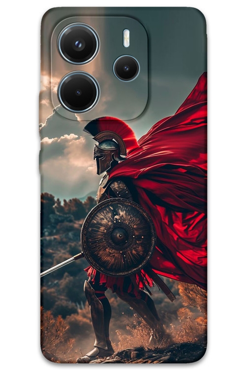 Xiaomi Redmi Note 14 5G Uyumlu Retro Desenli Telefon Kılıfı + Ekran Koruyucu - 5834