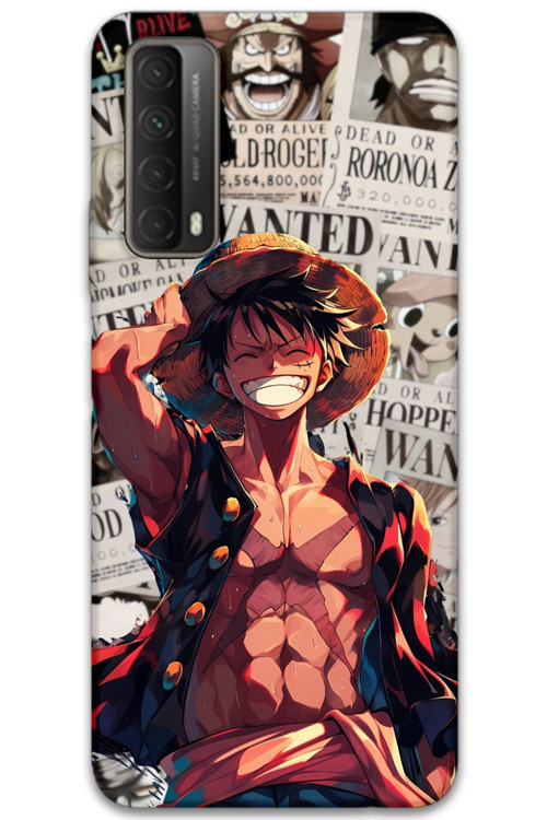 Huawei P Smart 2021 Uyumlu Anime Desenli Telefon Kılıfı + Ekran Koruyucu - 5754