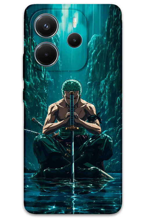 Xiaomi Redmi Note 14 5G Uyumlu Anime Desenli Telefon Kılıfı + Ekran Koruyucu - 5757