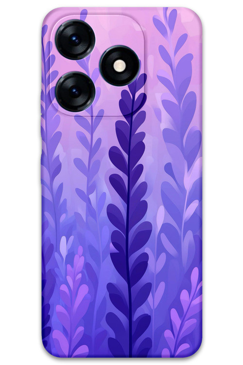 Tecno Spark Go 2024 Uyumlu Çiçek Desenli Telefon Kılıfı + Ekran Koruyucu - 5798