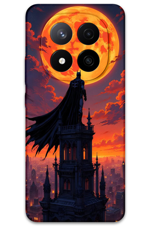 Xiaomi Redmi Note 14 Pro 5G Uyumlu Batman Desenli Telefon Kılıfı + Ekran Koruyucu - 5829