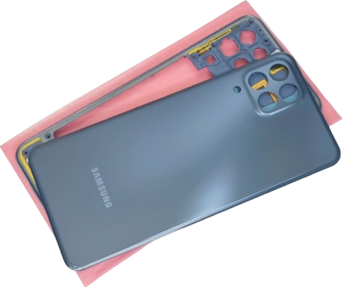 Samsung Galaxy M33 KASA Arka Pil Batarya Kapağı MAVİ